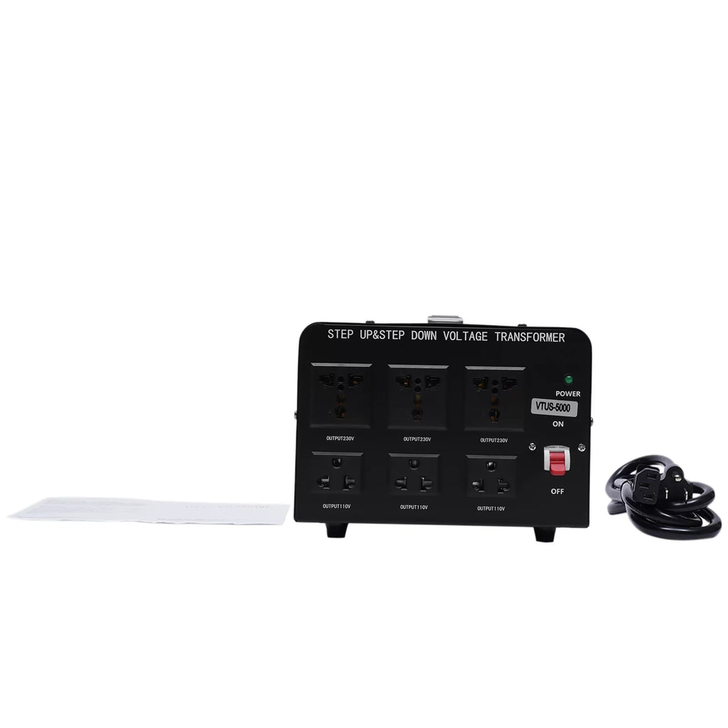 Convert Transformer 220V Heavy Watt Converter Duty to Voltage 110V 110V Step Loyalheartdy Up/Down 220V 5000 to Power Peak Converter / Electric Voltage