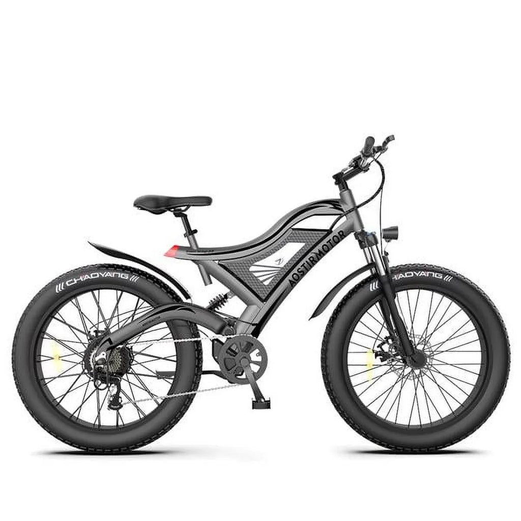 Bicycle Tire Mountain AOSTIRMOTOR Fat In. Electric Hot Electric 26 Bike Adults