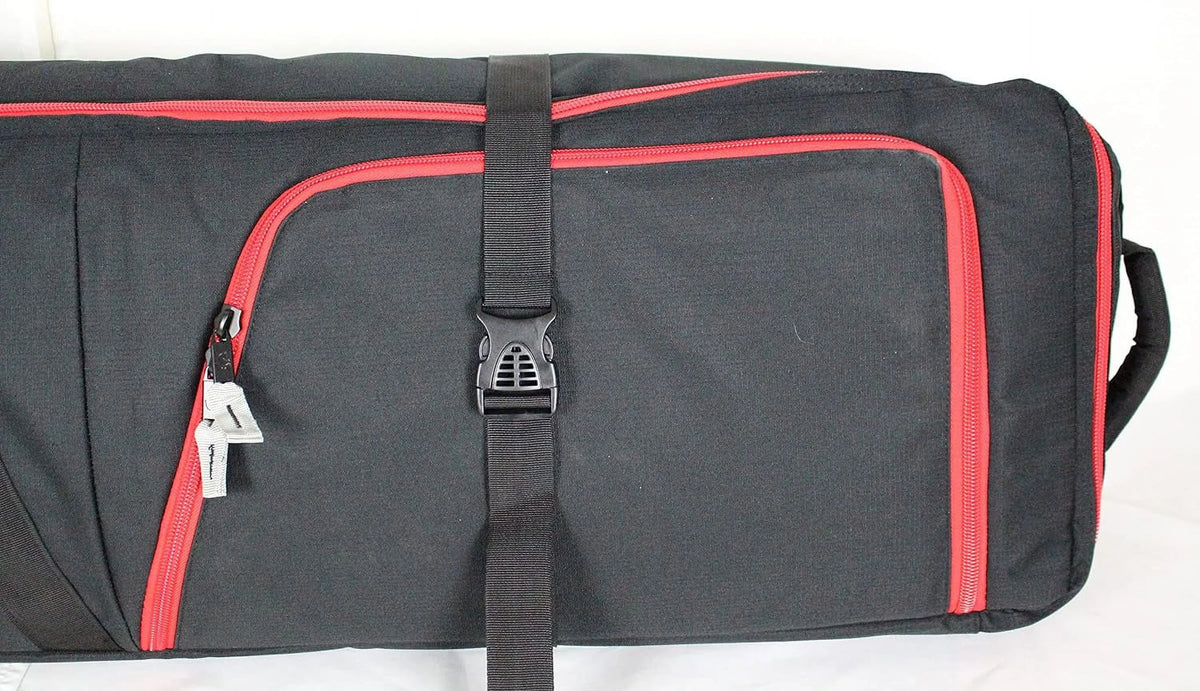 Wheels For Double To Oversized Two Boot Rolling With Travel, Pockets, Bag, Ski Bag External Load, Padded Double Air Ski Easy