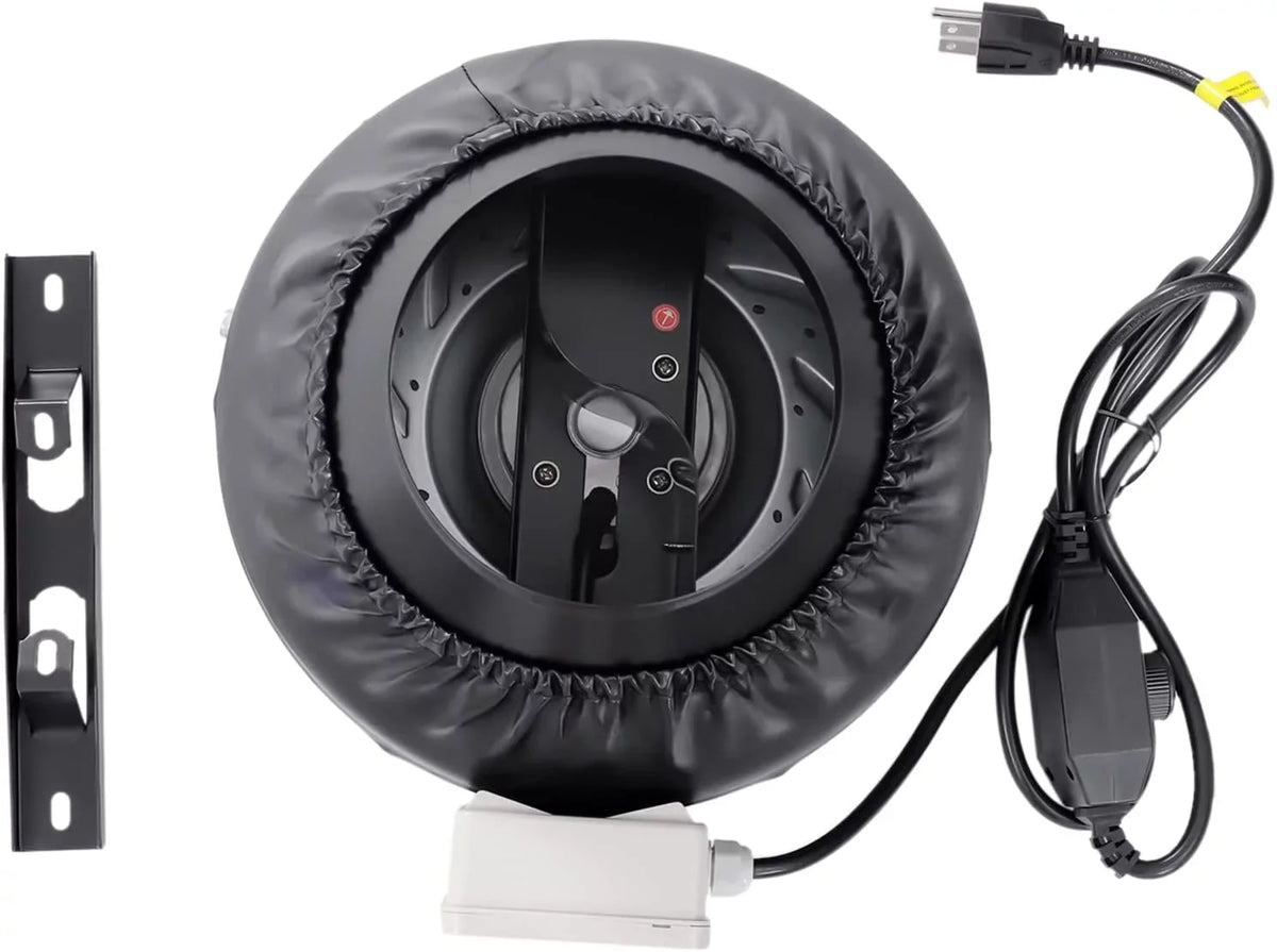Combinable Fanwith Speed Duct Filter HEPA Carbon Controller Fan Fan Filter Booster Exhaust Fan with Inch & Grow Industrial FETCOI Inline Tent 8 Grade Powerful