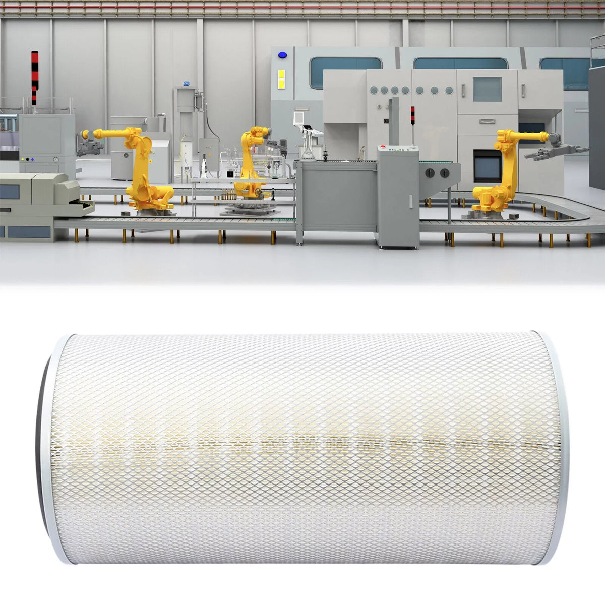Fine P191151 SHZICMY Filter 20-40μm Dust Particles Collector Catcher Replaces Cartridge