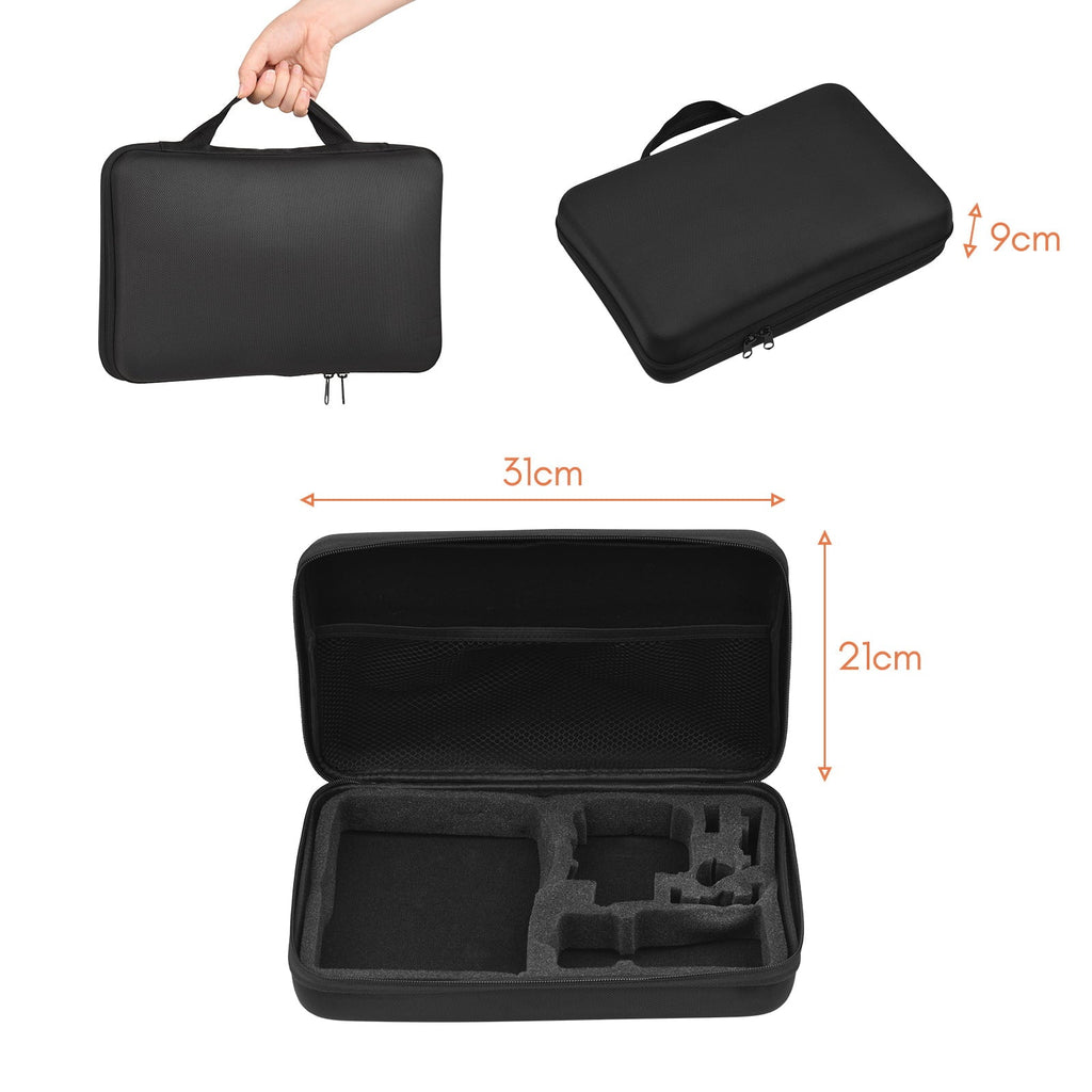 Sports Waterproop Set Mount with Silicone More Stick Action Selfie Replacement for Black Protective Case with Housing and Various Bracket 109 Anself Hero Accessories Kit GoPro Accessories