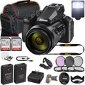 '+ + + Camera 128GB + Kit 16MP P950 Memory Nikon Digital 83x Shoot Optical COOLPIX and 3 (24pc Bundle) More Filter Point Filters Piece + Case