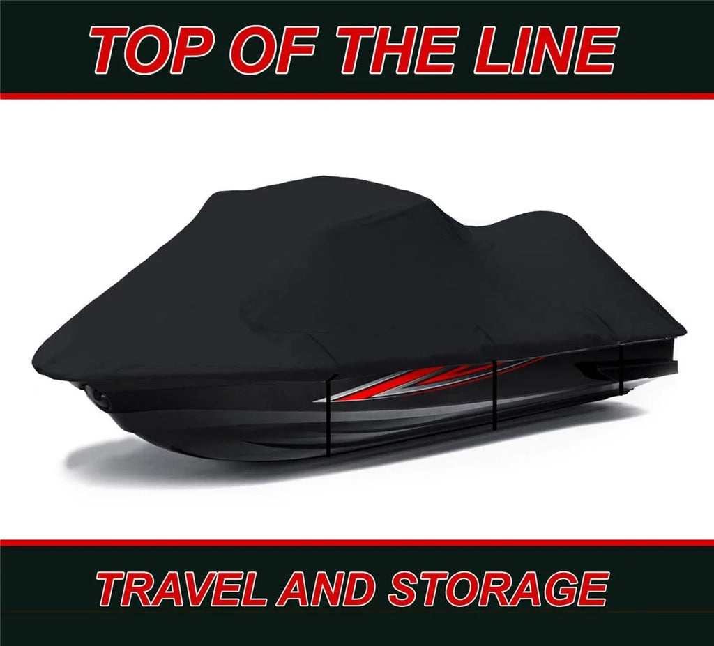 STX-12F DENIER Jet JetSki 2006 2003 Kawasaki Cover BLACK Compatible Ski PWC for Covers 2005 2004 2007 Cover 600 2008