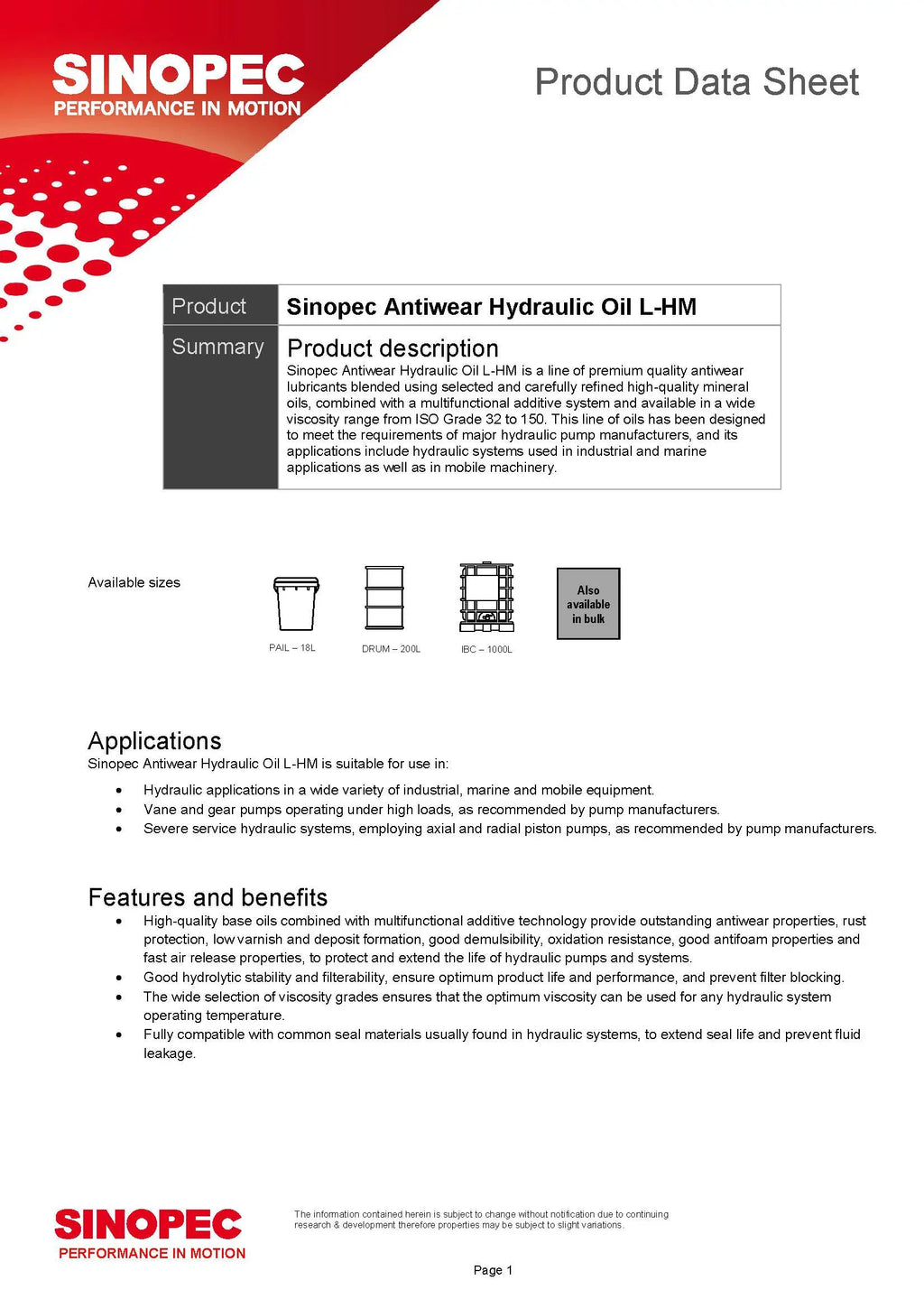 (ISO Oil Tote 275 IBC Fluid 1000 Liter 15), SAE 46 Gallon / Hydraulic VG 46, AW