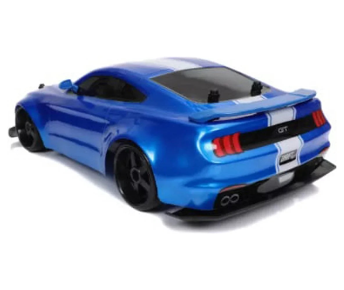 GT Fast Control RC Jada Elite Drift & Furious 1:10 Jakob's Vehicle Blue Scale- Mustang Remote