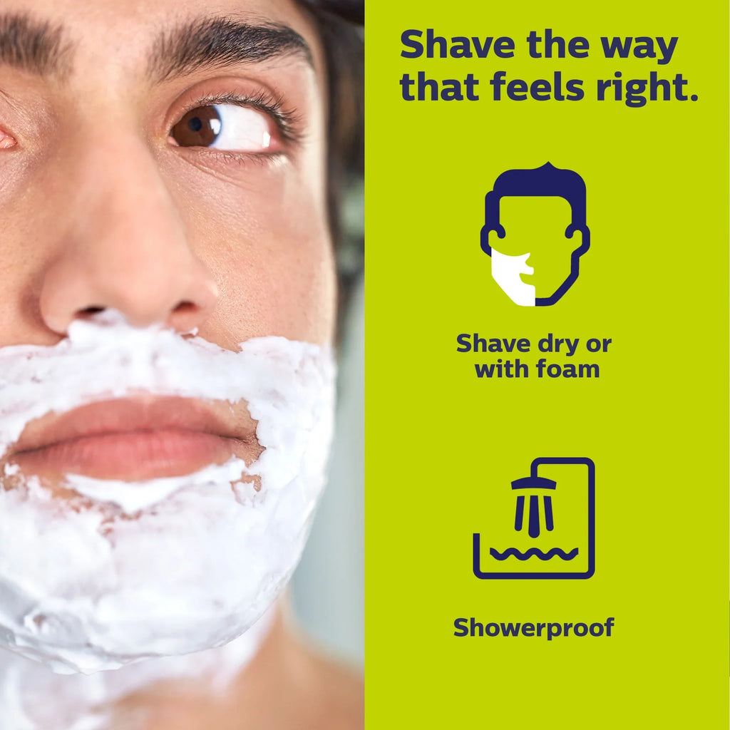 Philips (14 Length Trimmer Comb) Hybrid and QP6520/70 Shaver, Oneblade Norelco Pro Electric