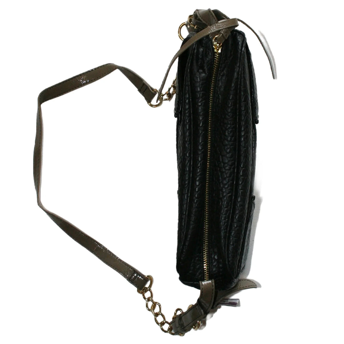 Black In Women's Cross Body Trim KDNY Purse Brown With Foster