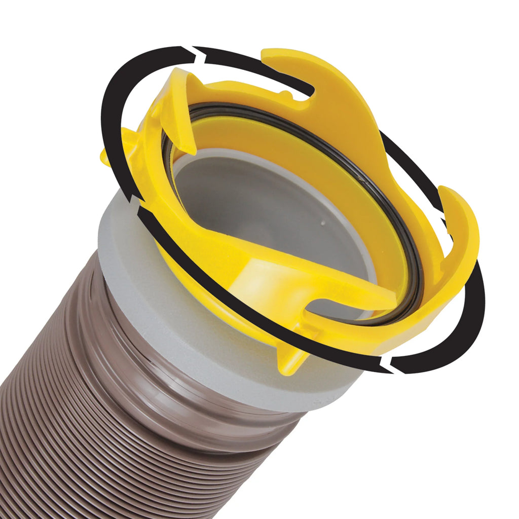 Vinyl, | (39628) Kit Camco Multicolor Heavy-Duty Sewer HTS Hose Camper/RV 20-Foot 360 Revolution