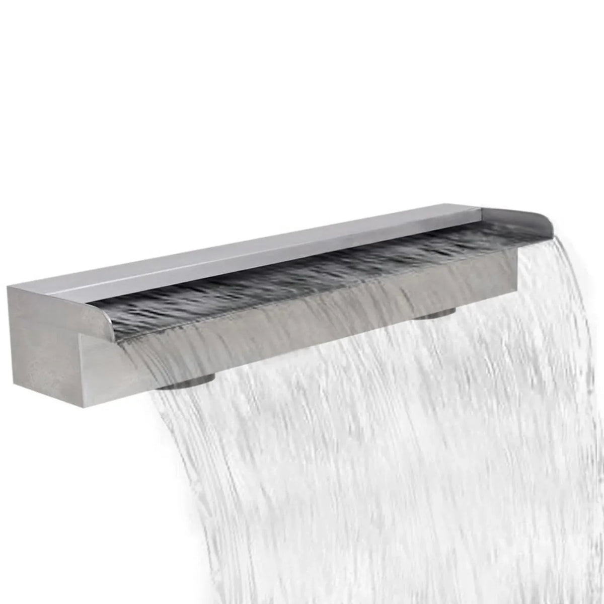 23.6 x 3.1 Fountain Steel Water Waterfall Feature Spillway Pool Stainless Pool 4.5 Inches Fountain x D Descent H) Spa Garden x Dcenta x (W