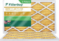 Air Pleated 12x25x1 (2-Pack) 11 HVAC MERV AC Filterbuy Filters Furnace