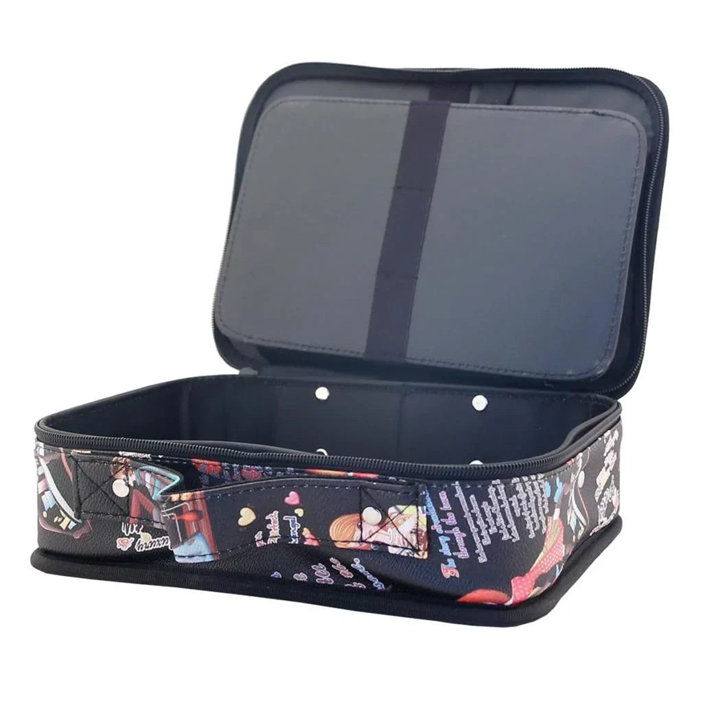 Cosmetics Case, Holder Hair Carrying Multi-functional Mobile Hairdresser Storage Beauty Large Organizer Hairdressing Bag Tools Professional