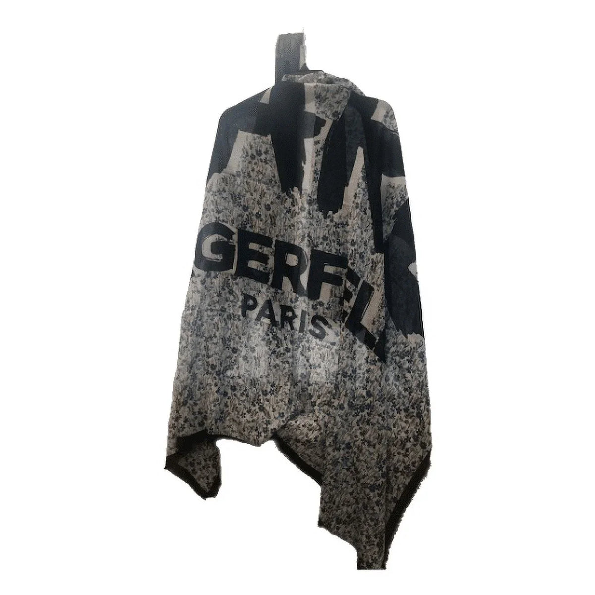 Print Lagerfeld Fringe Bluebell One Size Karl Women's Scarf,