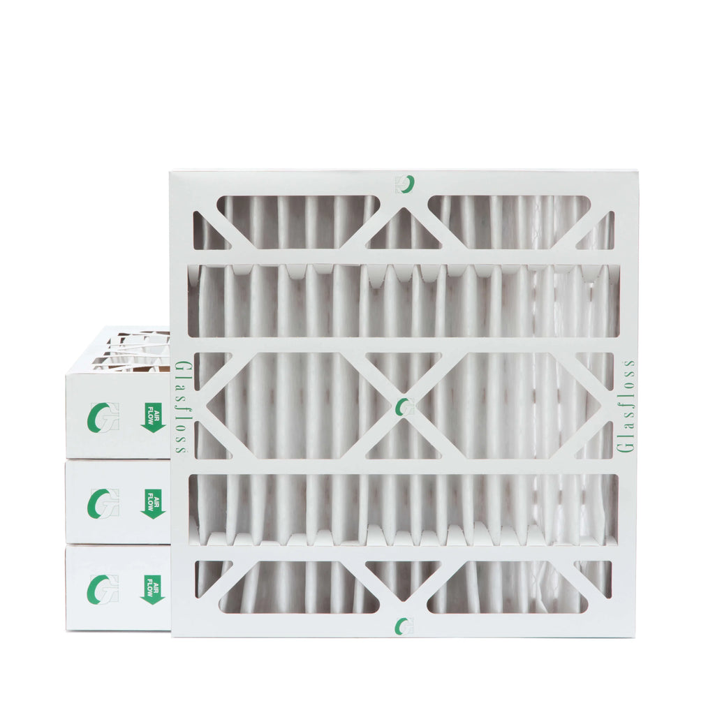 Industries. by 4 Pack 13 Pleated AC Furnace Glasfloss Filters MERV 24x24x4 Air