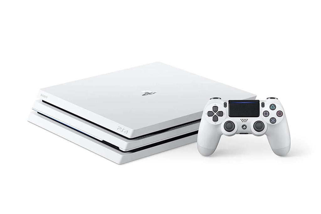 Console Gaming AXTION + 4 With Bundle White BOLT Earbuds Like New Microphone Pro Gaming PlayStation 1TB