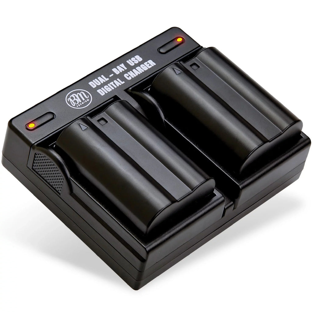 1 D500 Z6 V1 EN-EL15B Nikon D800 D810 BM 2 D780 D7200 Charger Battery for and Dual D850 D750 Batteries D610 Bay D7500 D600 D7000 Z7 D7100 Cameras