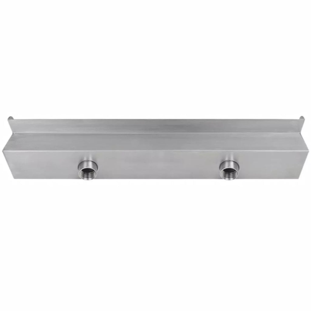 23.6 x 3.1 Fountain Steel Water Waterfall Feature Spillway Pool Stainless Pool 4.5 Inches Fountain x D Descent H) Spa Garden x Dcenta x (W