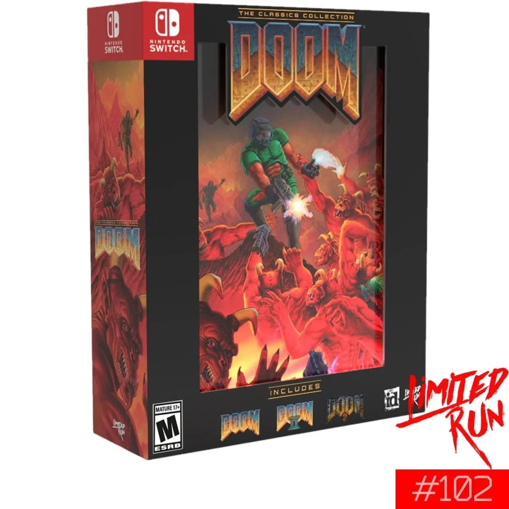 DOOM: Limited Run Classics Collection Edition [Nintendo Collector's #102 - The Switch] -