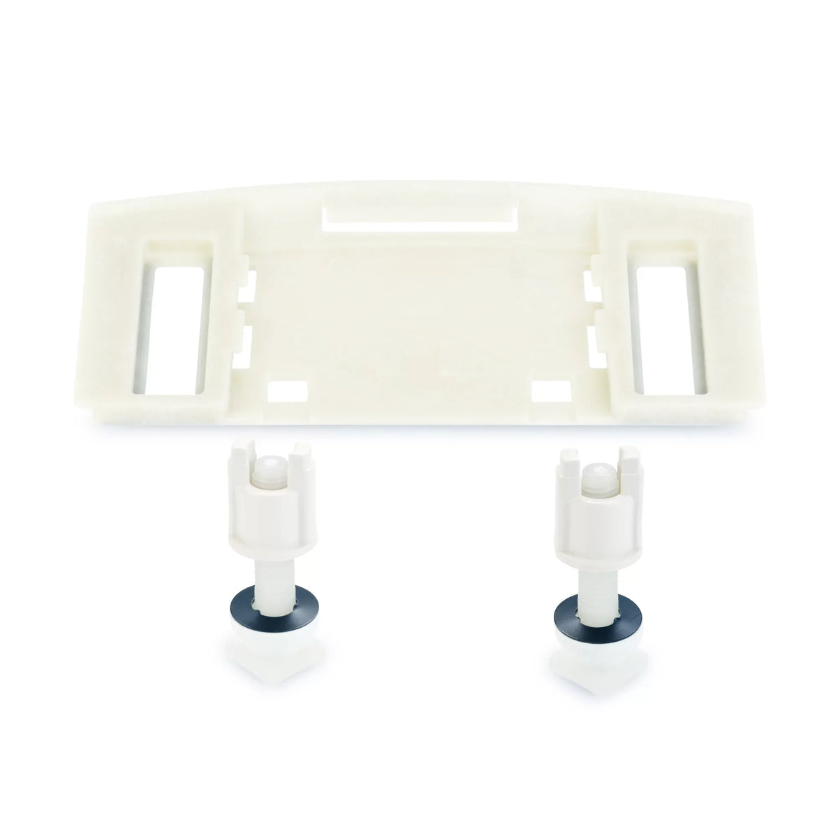 Bidet Seat Stainless White Brondell Dryer Steel SE400 Nozzle, Round Sidearm, Swash and with