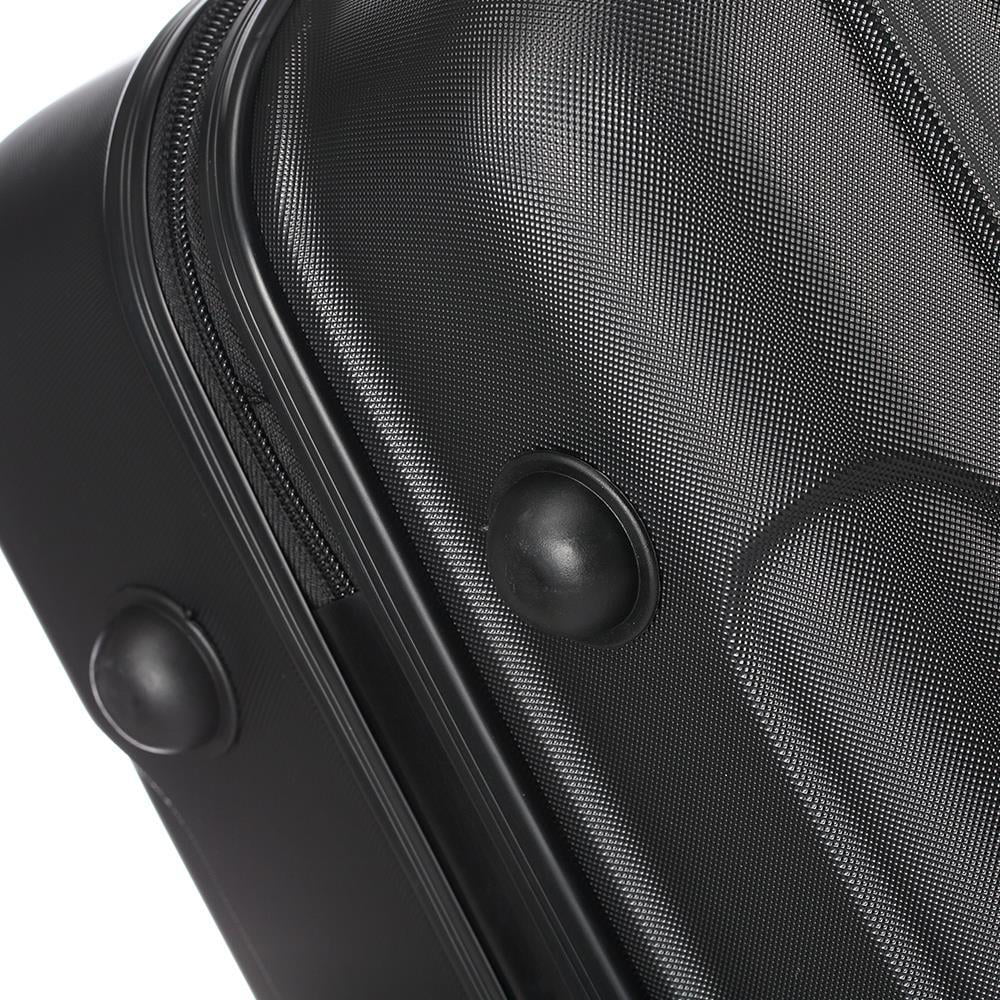 Lock Black With TSA Hardside Piece Set Luggage Lightweight SalonMore Spinner 3 Bag