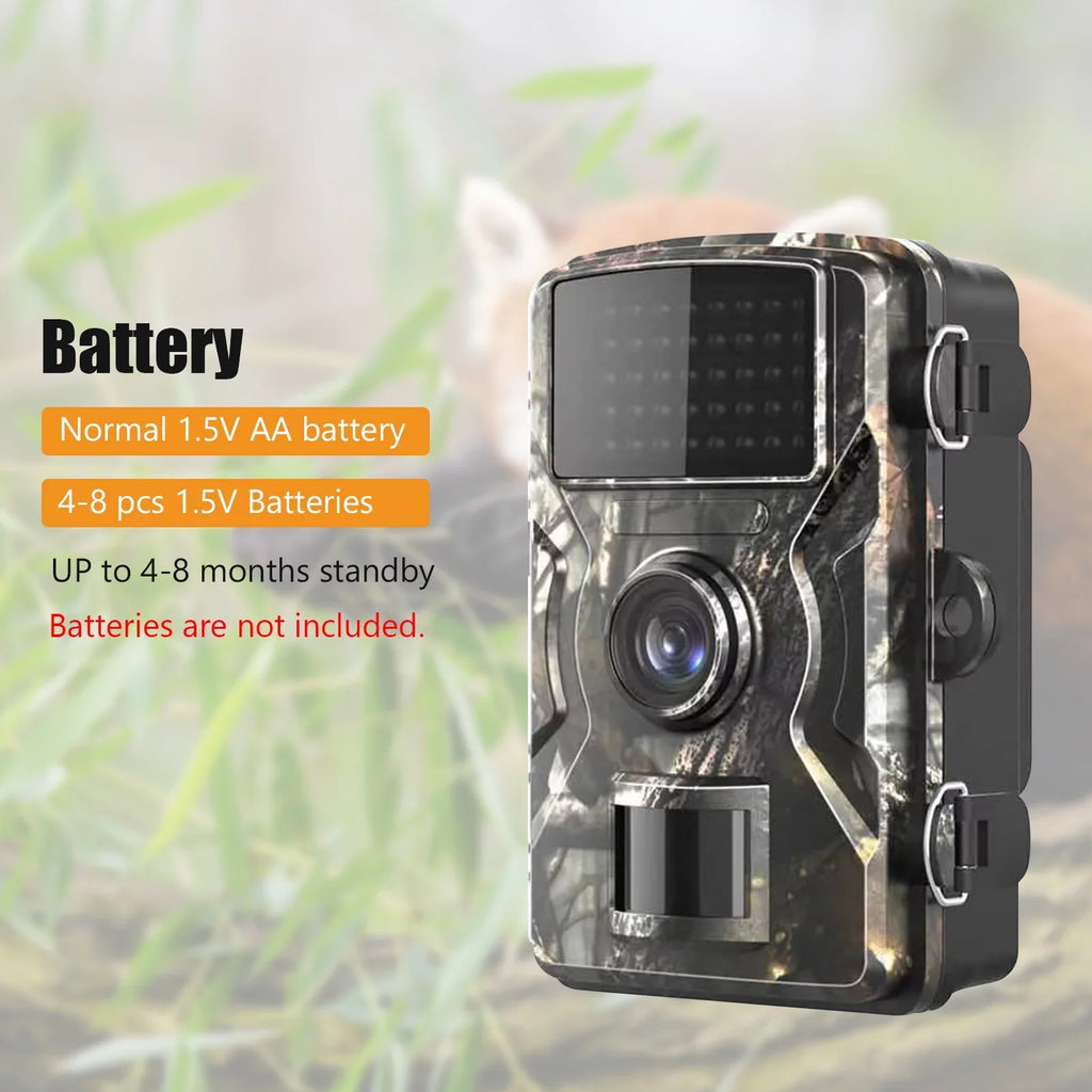 Farm, 2.4'' TFT IP66 Game Vision, 1080P Color and Dadypet Display Detection, Use for Camera Trail Home Waterproof, and Night IR with Wildlife, Motion