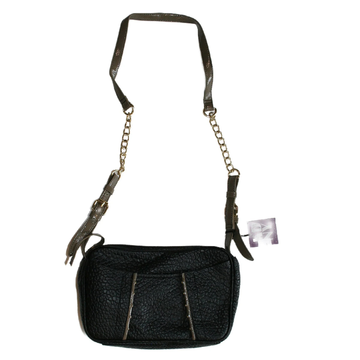 Black In Women's Cross Body Trim KDNY Purse Brown With Foster