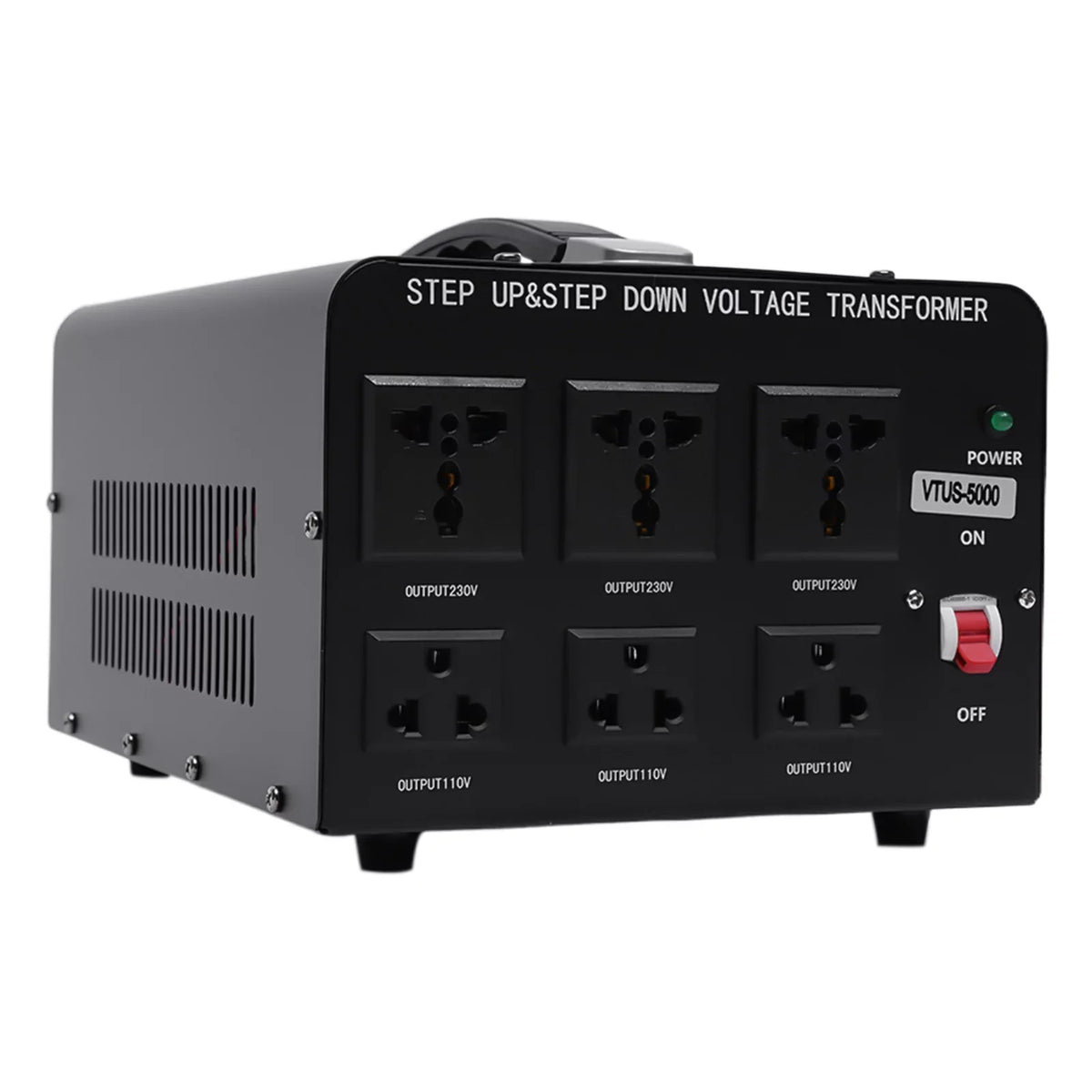 Convert Transformer 220V Heavy Watt Converter Duty to Voltage 110V 110V Step Loyalheartdy Up/Down 220V 5000 to Power Peak Converter / Electric Voltage