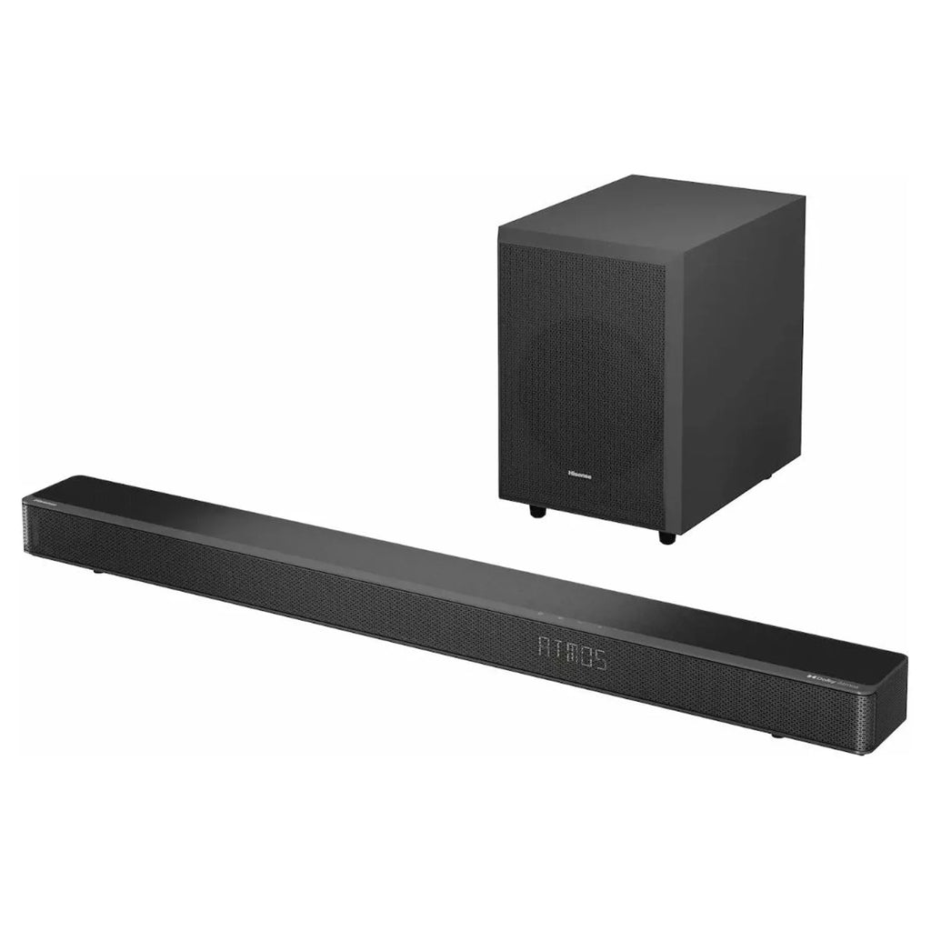 with (Refurbished) Restored Subwoofer Ch Wireless 3.1.2 Hisense AX3120G Black Soundbar