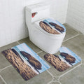 Beach Piece Lid Bathroom Set Cruz Contour Rugs Rock Rug Cover CHAPLLE Mat Toilet Penedo 3 Santa do and Guincho Bath