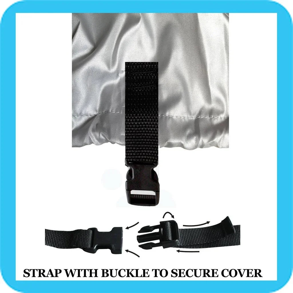 Silver Ski Jetski PWC Compatible for Canvas SEA-DOO Cover Storage GTX 2004-2008 Jet Denier 420