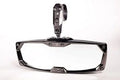 Vehicle Size UTV-Utility Aluminum Billet Mirror Round Various (1.75 Halo-RA for with Task View Bezels Tube) Rear inch