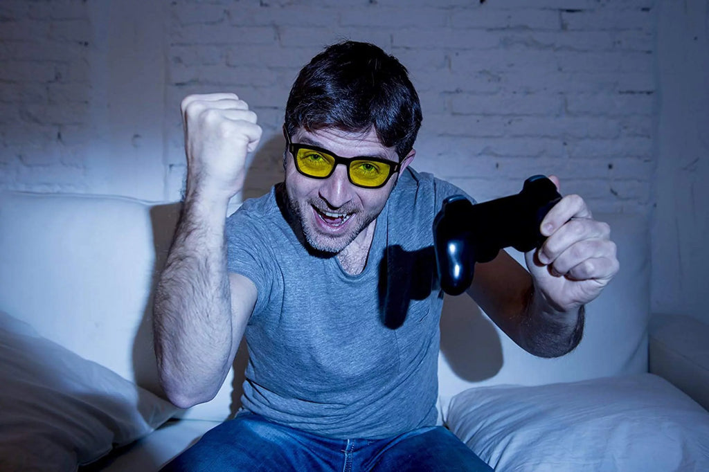 Computer Retro (Unisex) Glasses Screen Yellow Savior