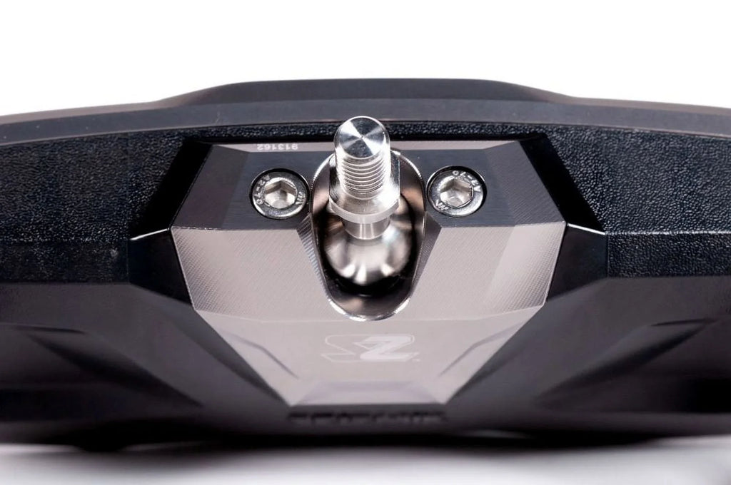 Vehicle Size UTV-Utility Aluminum Billet Mirror Round Various (1.75 Halo-RA for with Task View Bezels Tube) Rear inch