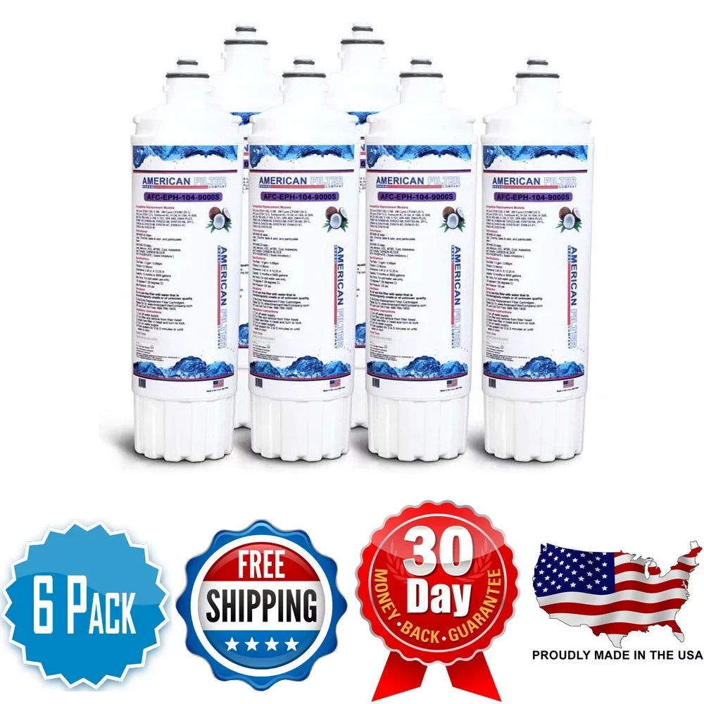 93202411 EcoLab® # Model - , , Made Compatible AFC-EPH-300-12000SK Water with U.S.A. in - AFC Brand Filters , 6 Filters