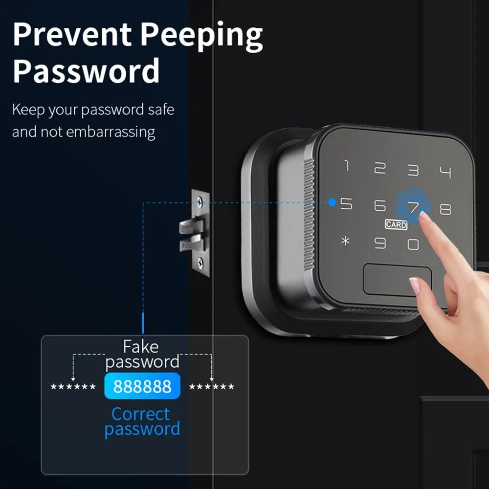 Lock Intelligent Lock Compatible Door Lock,Handle DADA Dazzduo Deadbolt Door Door
