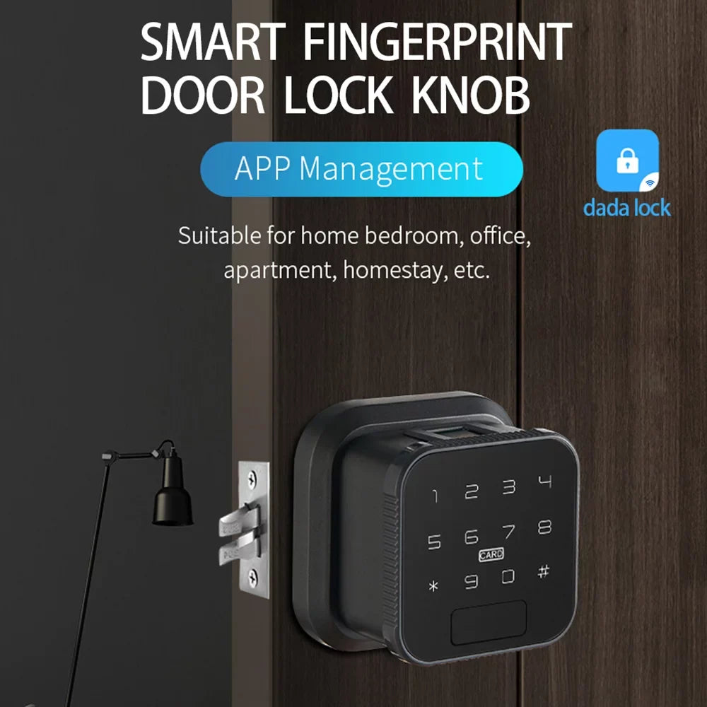 Lock Intelligent Lock Compatible Door Lock,Handle DADA Dazzduo Deadbolt Door Door