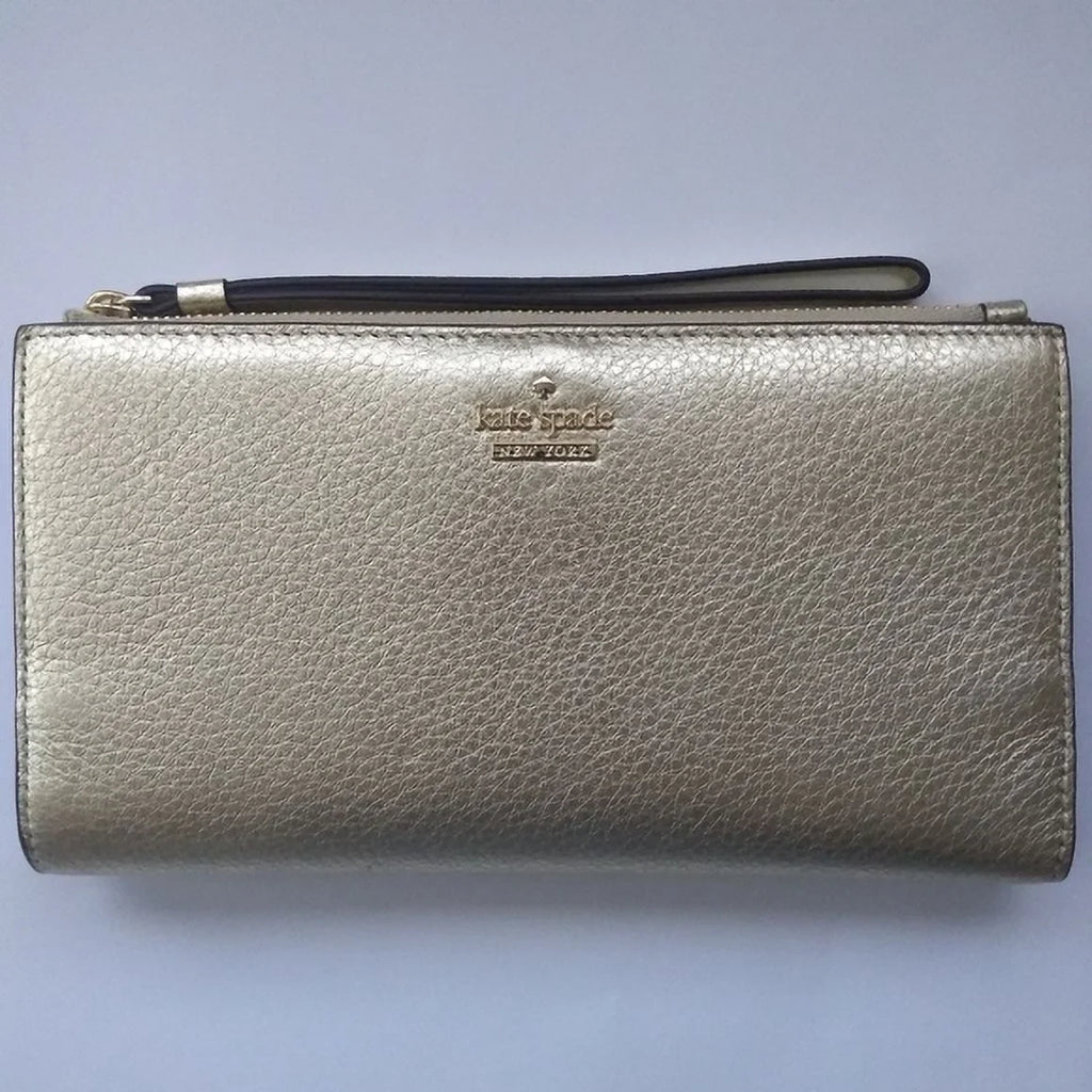 Wristlet Dot Blake Gold Wallet Kate Street Eliza Spade