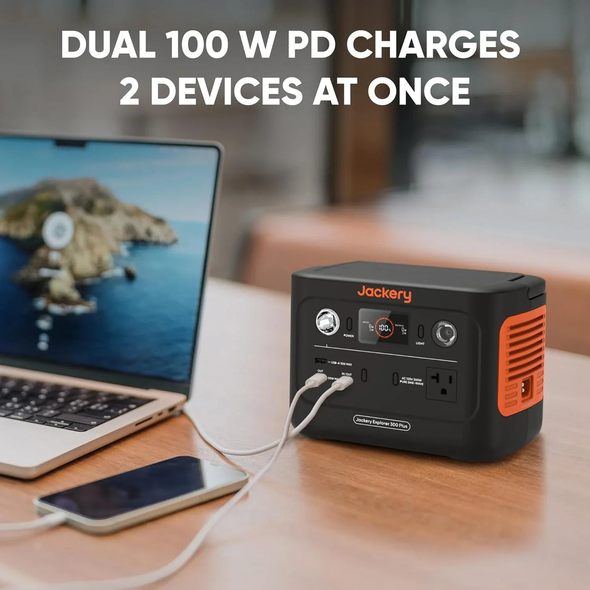 and Jackery Panel Generator Traveling, Not 288Wh Emergencies (Refurbished) Battery, for LiFePO4 Included) Explorer Outdoors, 300 Station, (Solar Plus Power Camping, RV, Solar Portable Backup Restored