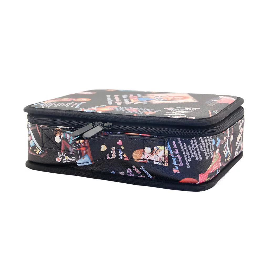 Cosmetics Case, Holder Hair Carrying Multi-functional Mobile Hairdresser Storage Beauty Large Organizer Hairdressing Bag Tools Professional