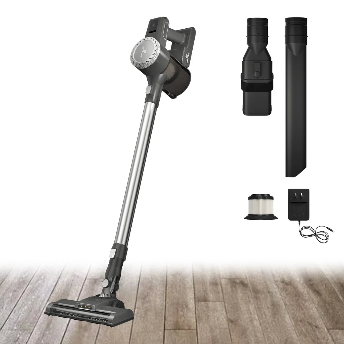 Portable Modes, 15Kpa 3-in-1 Home Flexible Vacuum Cordless 2000mAh Cleaner 2 LED Suction with Long Stick Vacuum Battery, 2-in-1 Vacuum Nozzle Brush, Function, Brush,