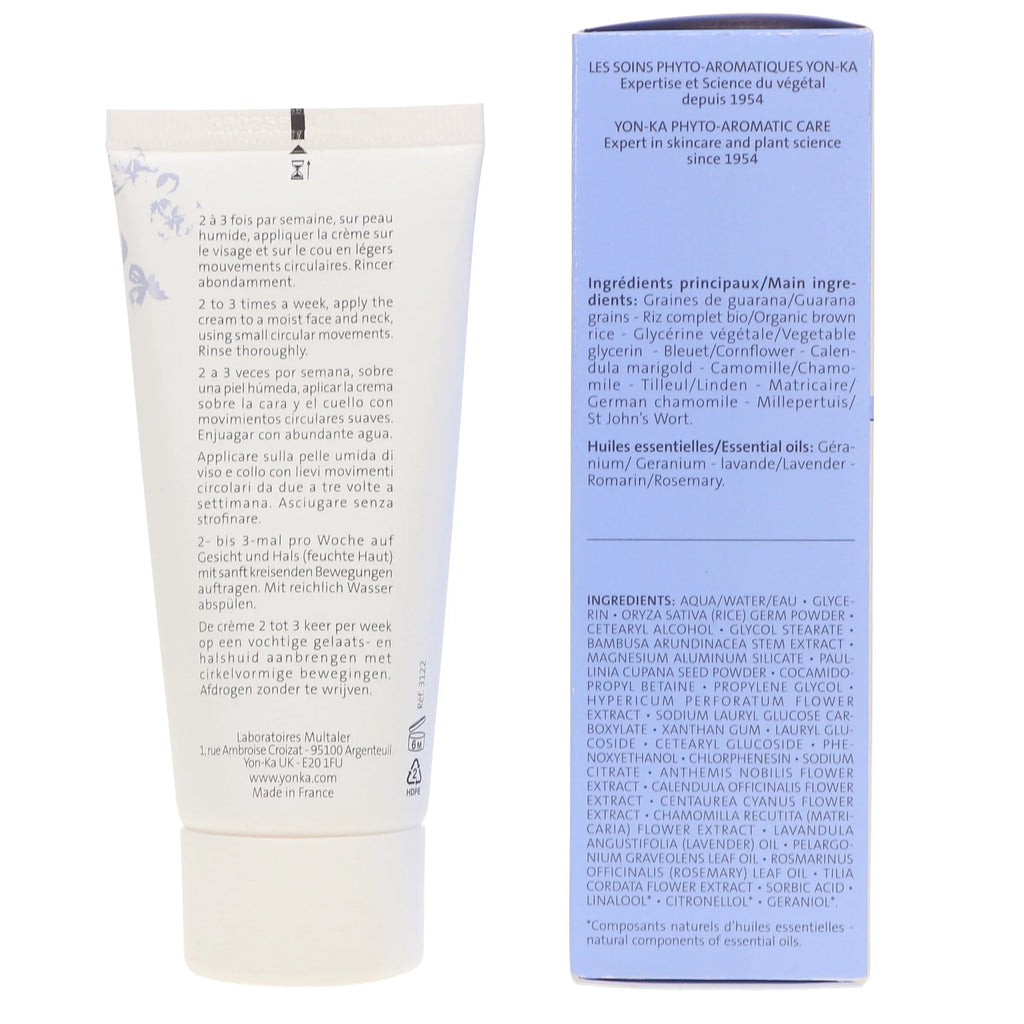 1.87 Detoxifying Gently oz Exfoliating SCRUB Yon-Ka Scrub GUARANA