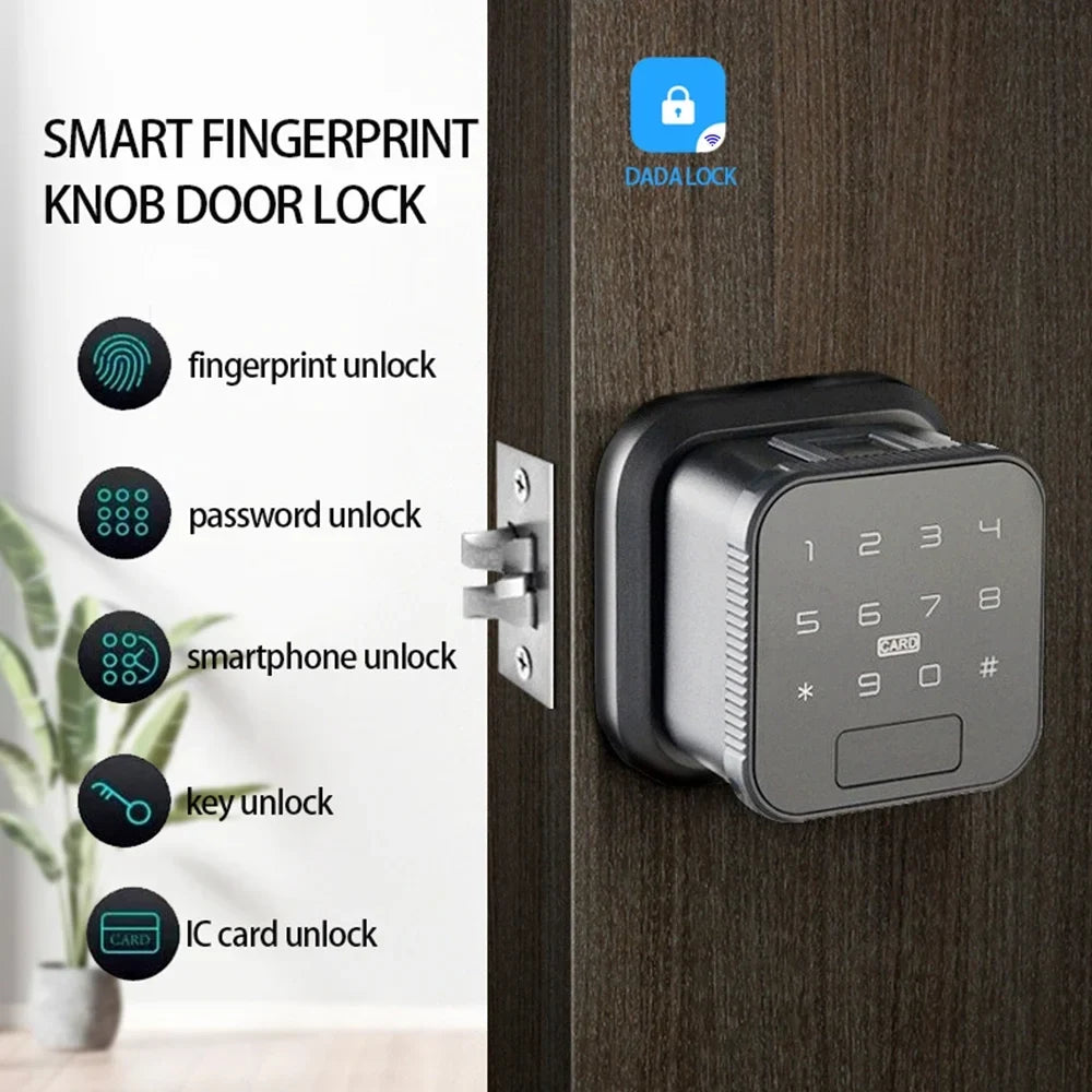Lock Intelligent Lock Compatible Door Lock,Handle DADA Dazzduo Deadbolt Door Door