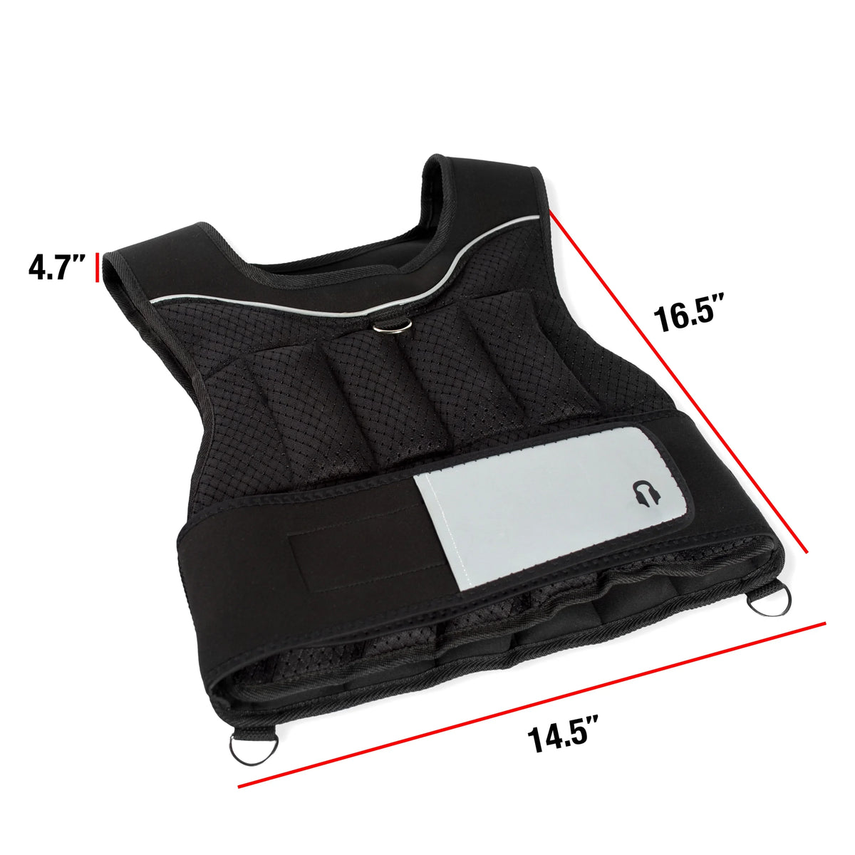 Athletic Training Vest Works Adjustable Weighted 20lb