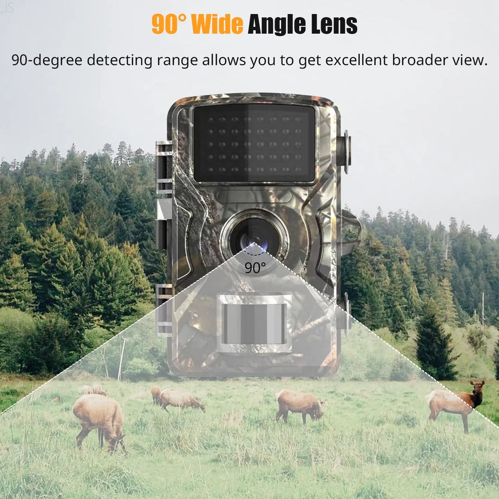 Farm, 2.4'' TFT IP66 Game Vision, 1080P Color and Dadypet Display Detection, Use for Camera Trail Home Waterproof, and Night IR with Wildlife, Motion