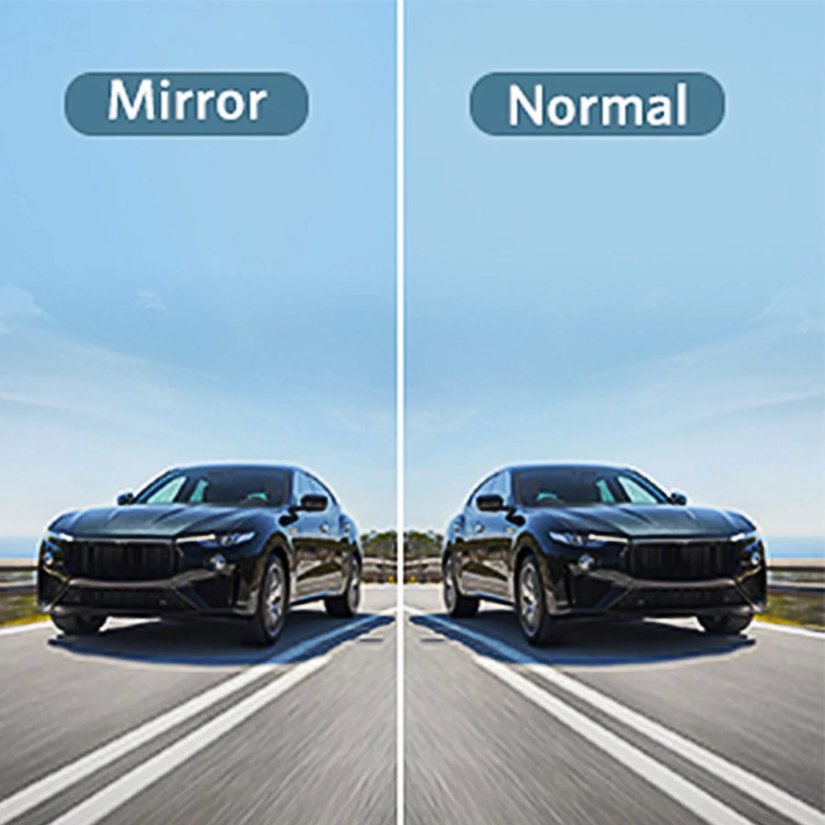 Cameras 5" Rear Universal with Vehicle for View Plate Cameras, Signal Monitor System 2 Car, Backup Support Wireless Camera License Camera Digital Backup
