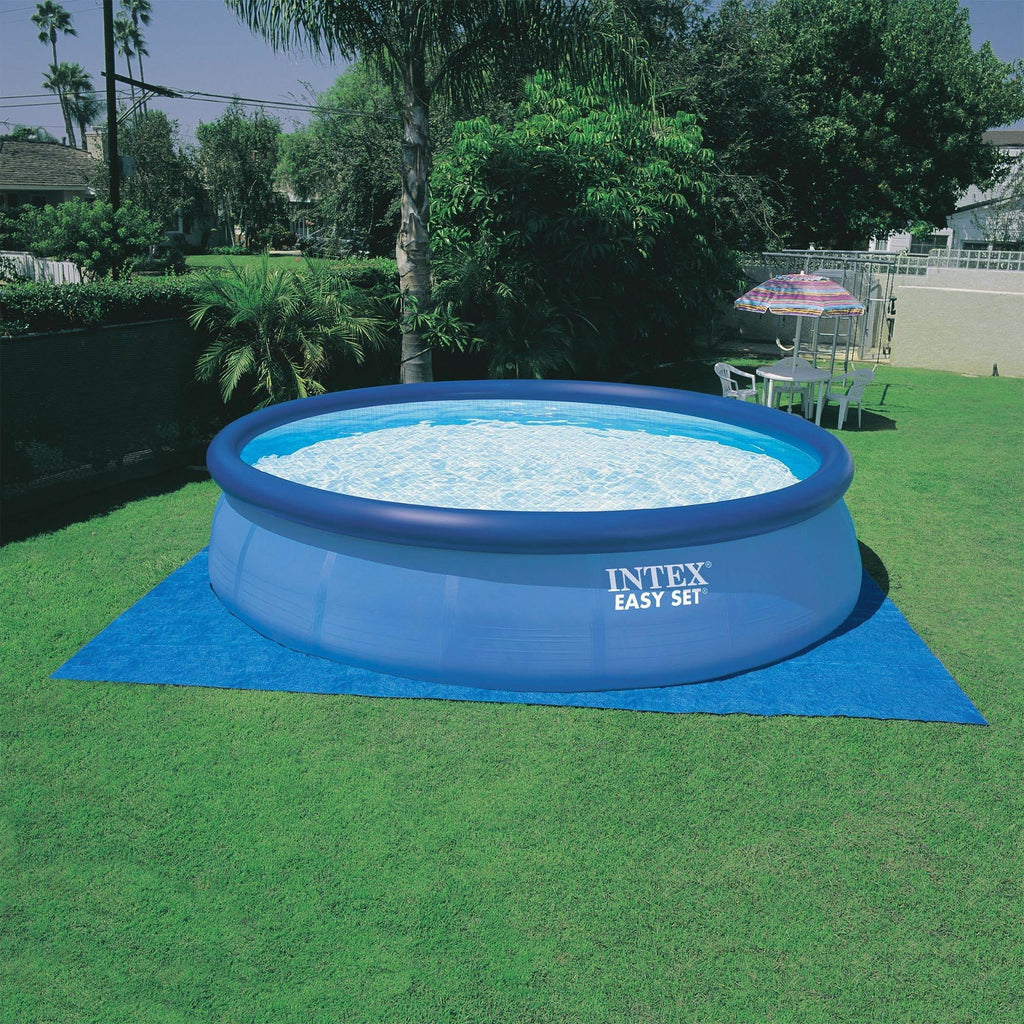 and Inflatable Swimming Easy Set Kit Pool Intex Maintenance 42" 15' x Portable