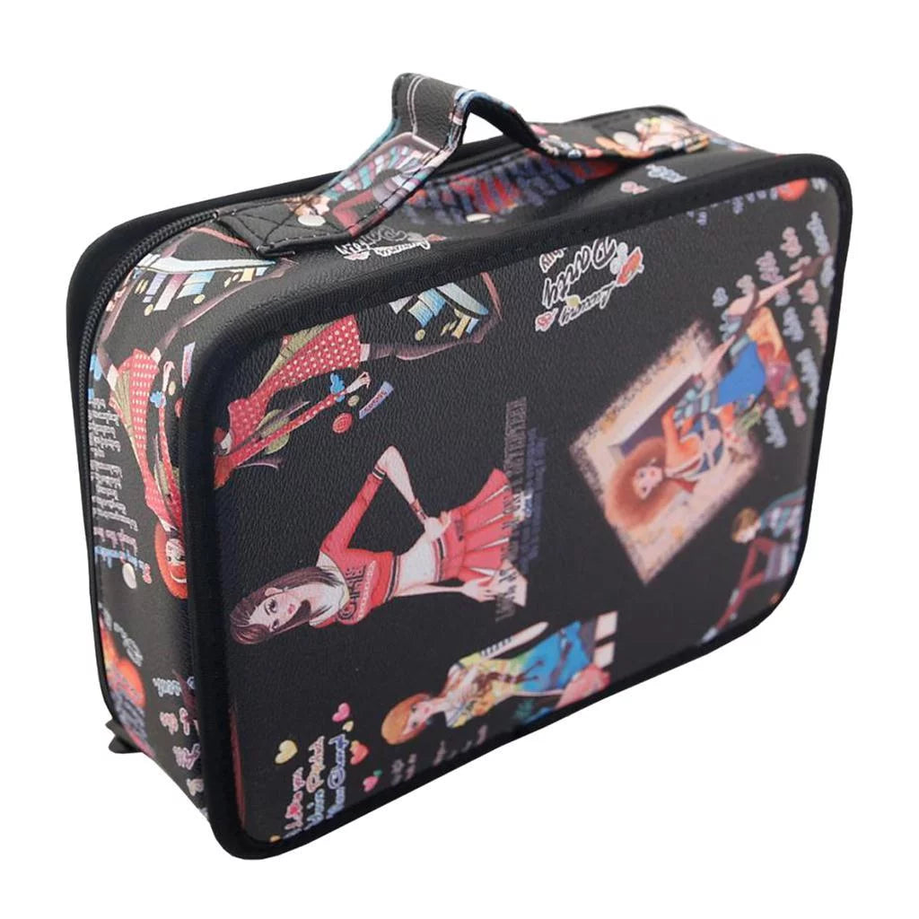 Cosmetics Case, Holder Hair Carrying Multi-functional Mobile Hairdresser Storage Beauty Large Organizer Hairdressing Bag Tools Professional
