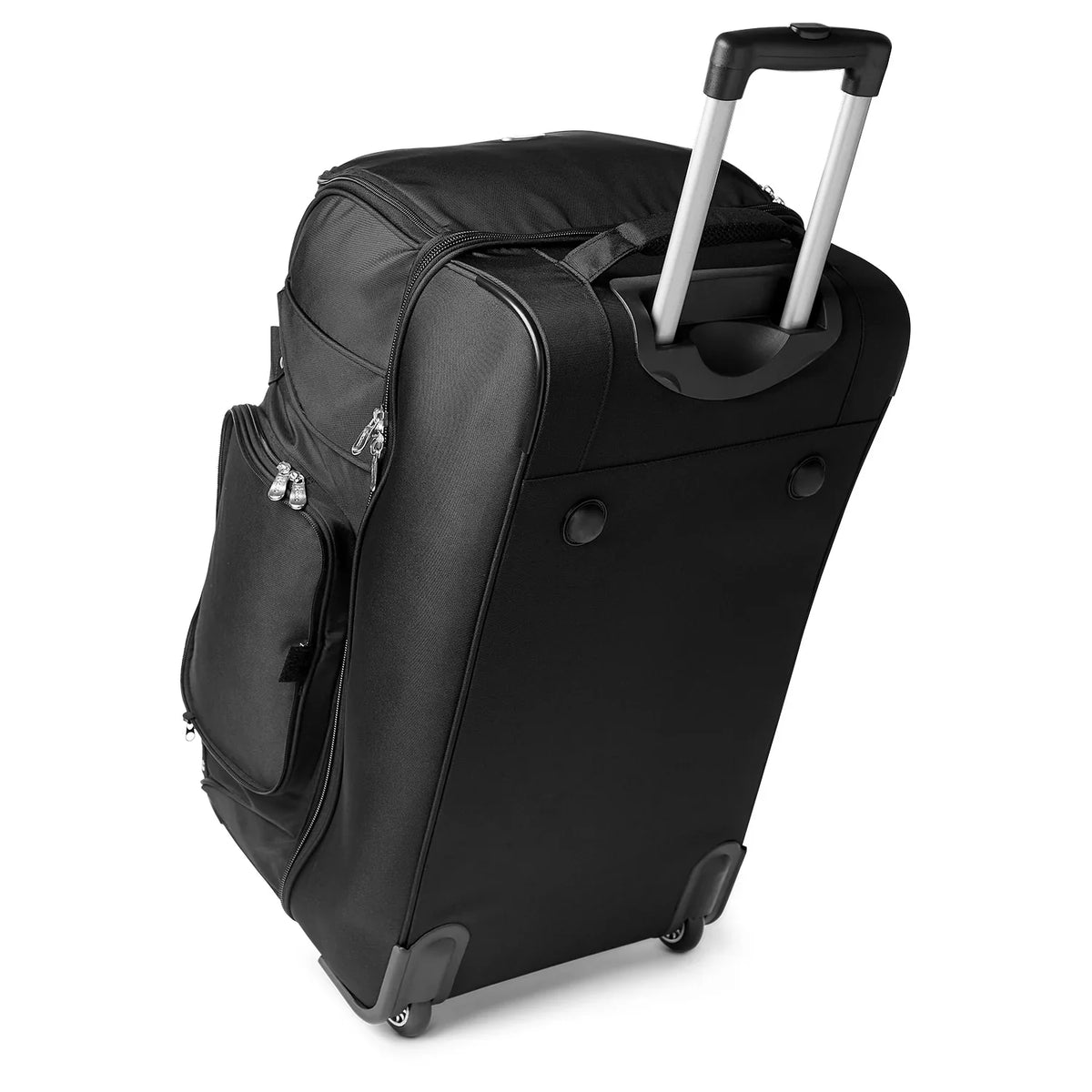 Duffel Rolling Drop 2-Wheel Bottom Bag MOJO Philadelphia Black 27'' Eagles