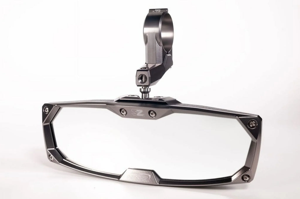Vehicle Size UTV-Utility Aluminum Billet Mirror Round Various (1.75 Halo-RA for with Task View Bezels Tube) Rear inch