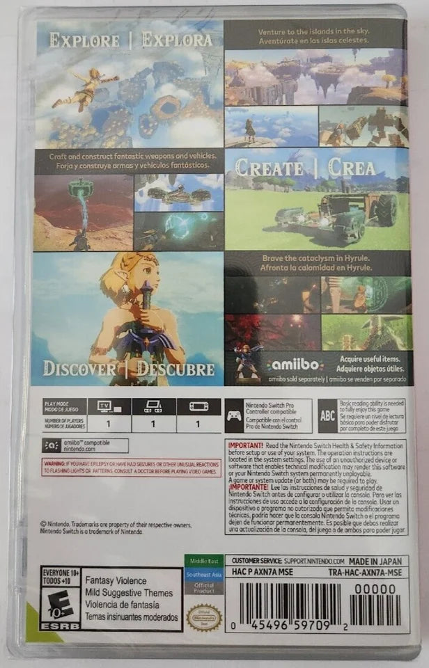 & of the Bundle of Wild the Zelda: The Tears Kingdom of Breath New Switch Legend